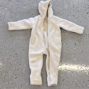 Gap baby Sherpa onesie 18-24 months